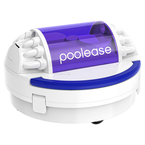 Poolease X1P1 Cordless Pool Cleaner Robot(White and Purple)