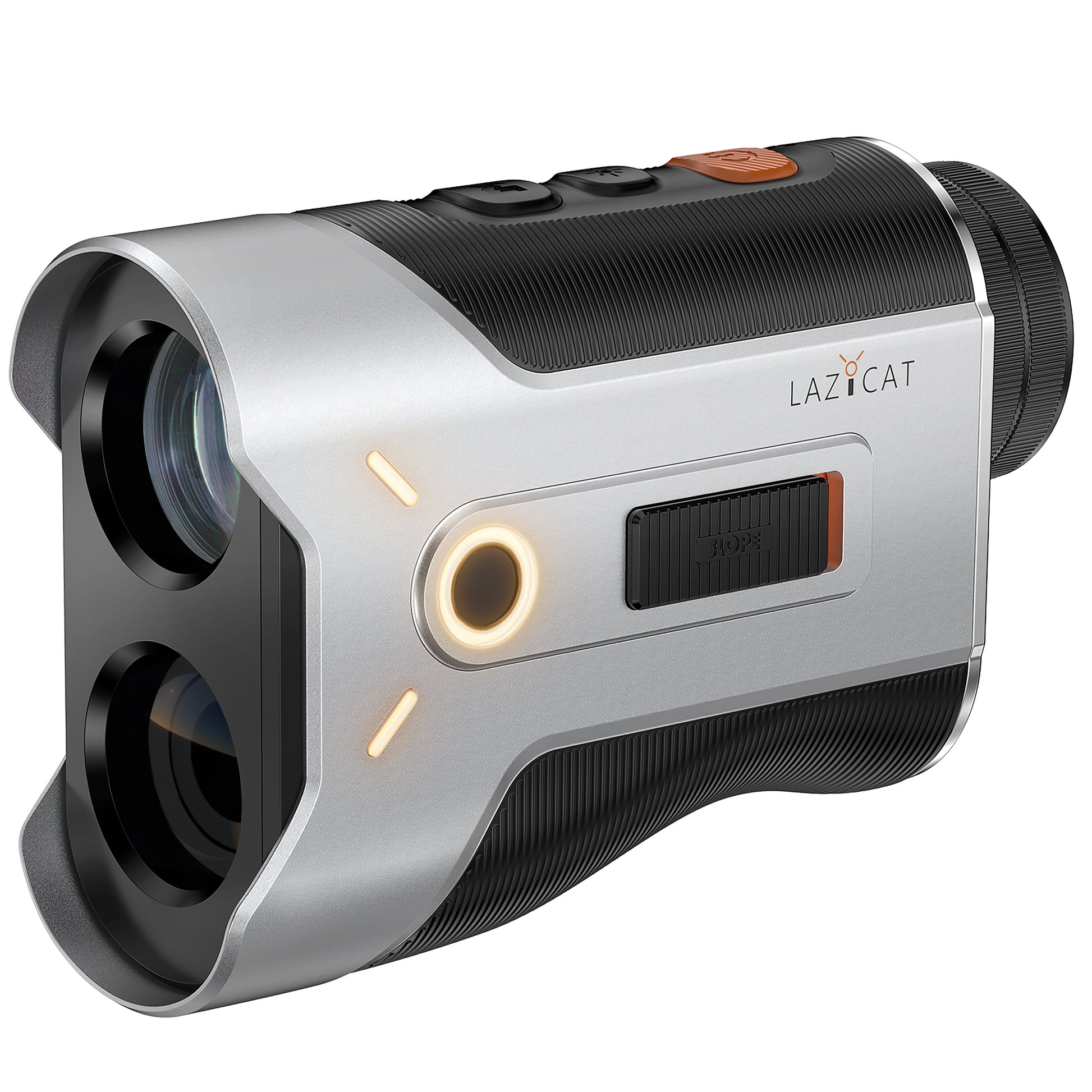 Golf Rangefinder with Slope, 1200 Yards Laser Range Finder Golfing Dimmable, 7X Magnification, Flag Lock Vibration, Measure Speed, Rechargeable with Magnet