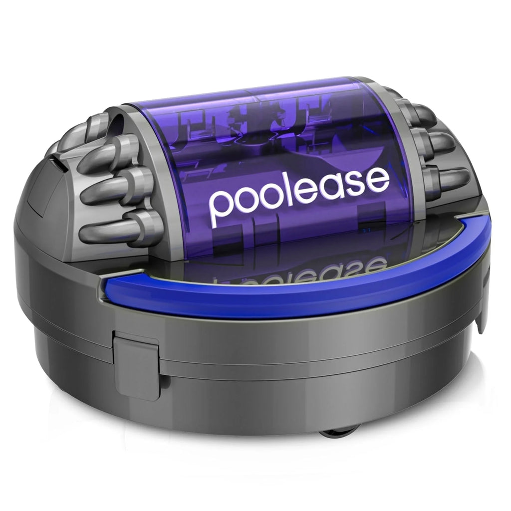 X1 Cordless Pool Cleaner Robot, Robotic Pool Vacuum for Above/In Ground Pool, 45W Dual-Motor, Self-Parking, Enhanced with 2L Debris Capacity (Grey and Purple)