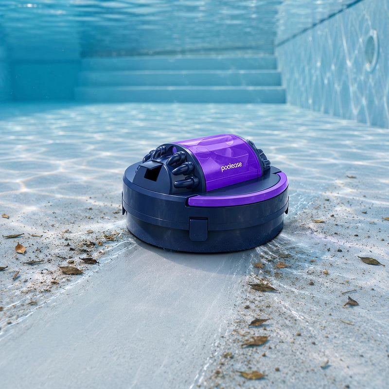 Ready for everyday pool-floor debris.