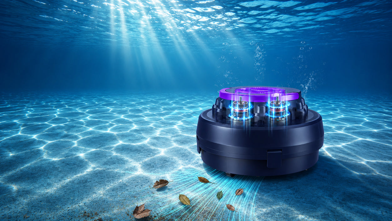 Dual-Motor Cleaning Power