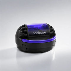 Poolease X1 cordless robotic pool cleaner in dark blue and purple