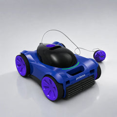 Poolease S1 cordless robotic pool cleaner in blue
