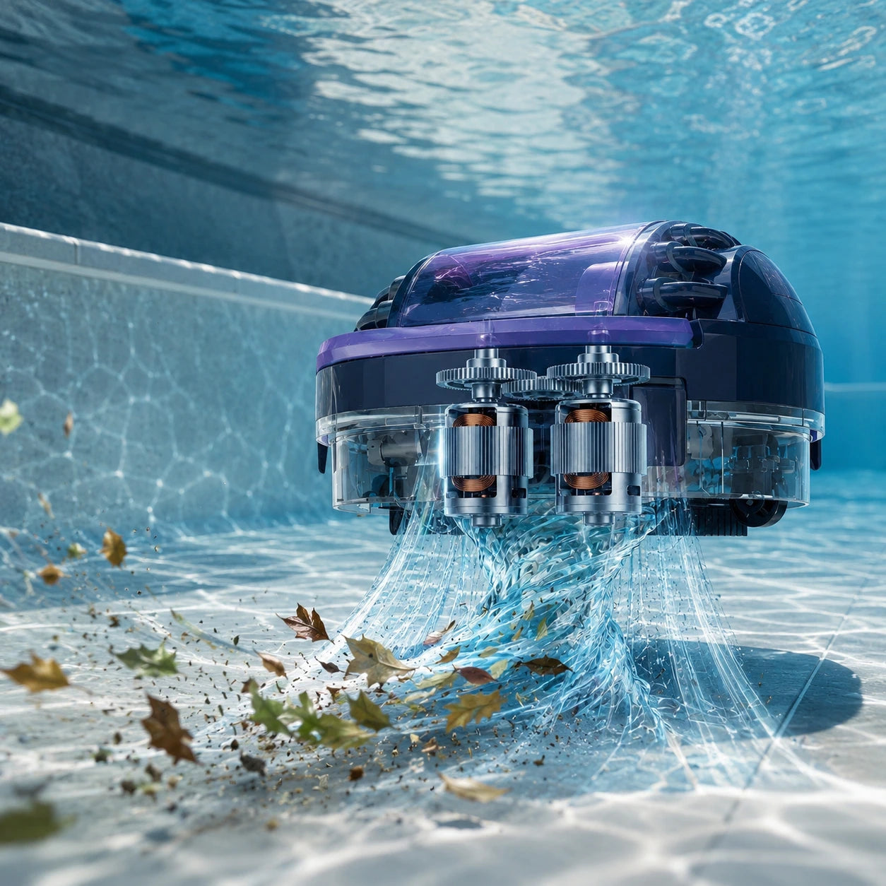Dual-Motor Cleaning Power